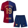 Original Trikotsatz FC Barcelona Lamine Yamal 19 Heimtrikot 2024-25 Für Kinder